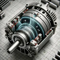 illustration of motor's vibration sensing